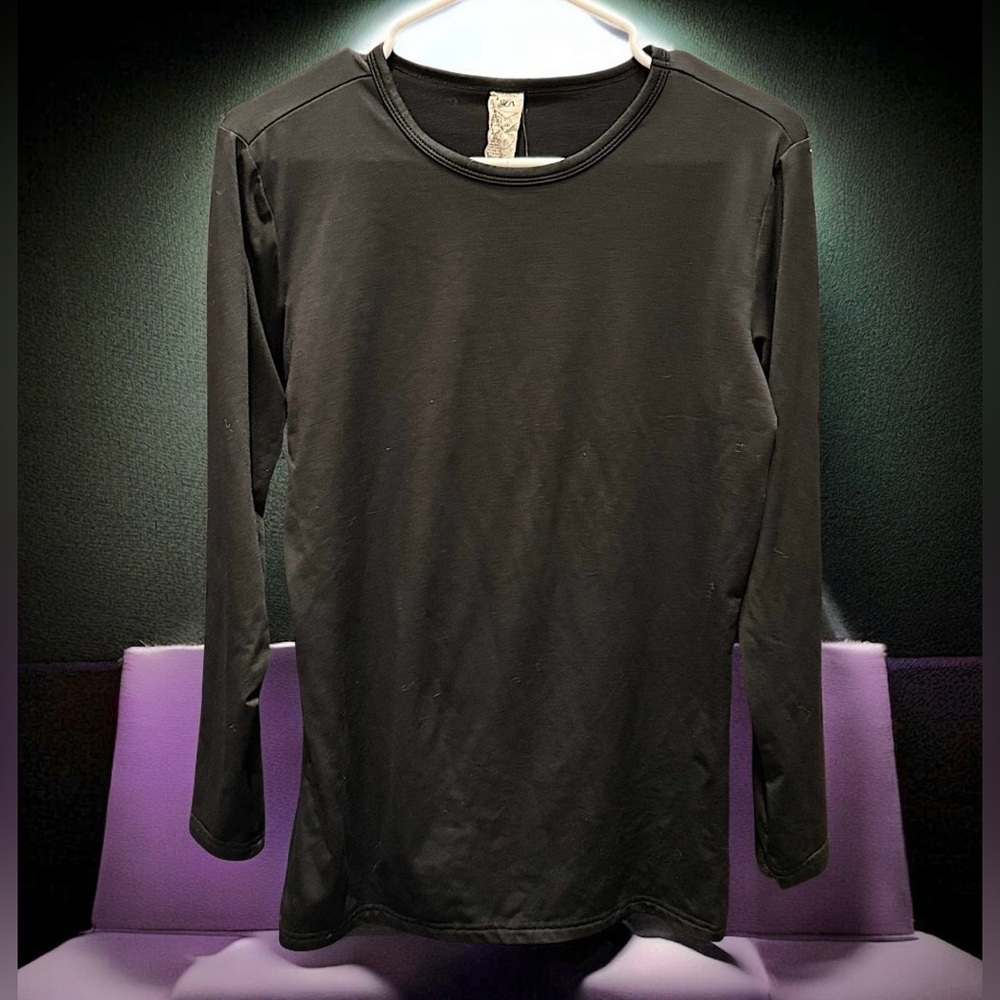 TSLA Black Long Sleeve Shirt LARGE